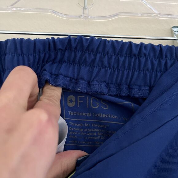 FIGS Technical Collection Cargo Scrub Pants Style TW2000T, Royal Blue- Size XS T - Picture 4 of 8